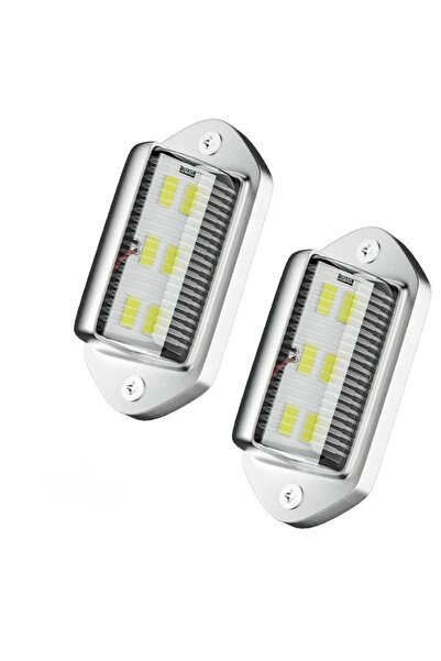 choice2 2PCS White 1/2/4PCS 6 LED Car License Number Plate Light For SUV Truc...