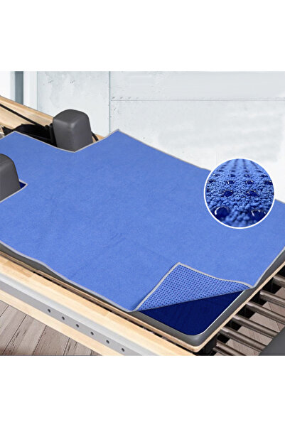 Choice6 DEEP BLUE Machine Washable Pilates Core Mat Anti-Slip Mat for Large E...