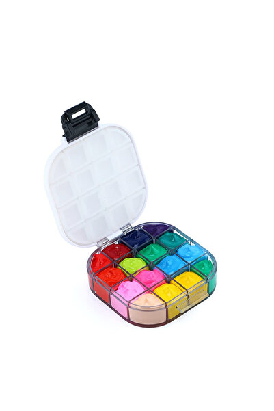 Choice SeamiArt 16Grid Sealed Moisturizing Paint Tray Folding Palette Pigment...