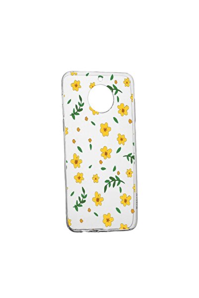 bestcase Husa Silicon Little yellow flowers, Compatibila cu Xiaomi Redmi Note...