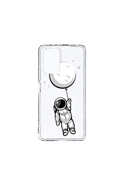 bestcase Διαφανής Θήκη Σιλικόνης 2MM, Συμβατή με Motorola Moto G34, Αστροναύτ...