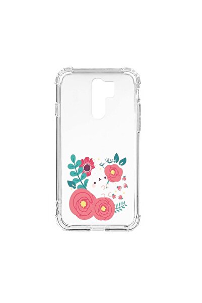 bestcase Husa Anti Shock Silicon Compatibila Cu Xiaomi Redmi 9, Rabbit in flo...
