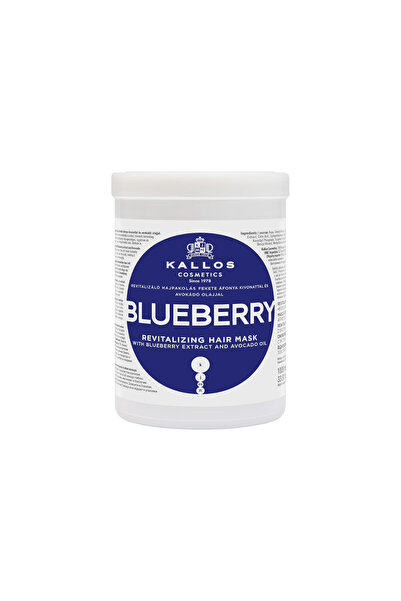 Kallos Masca de par Blueberry pentru regenerare Kallos, 1000 ml