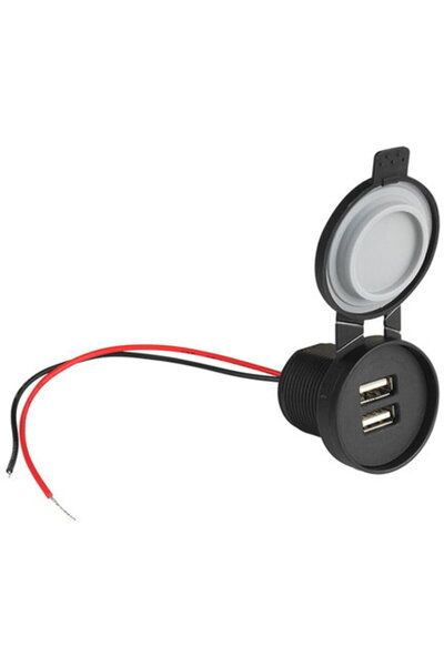 Generic PRIZA AUTO/MOTO/BARCA IP67 2XUSB 5V/2.4A