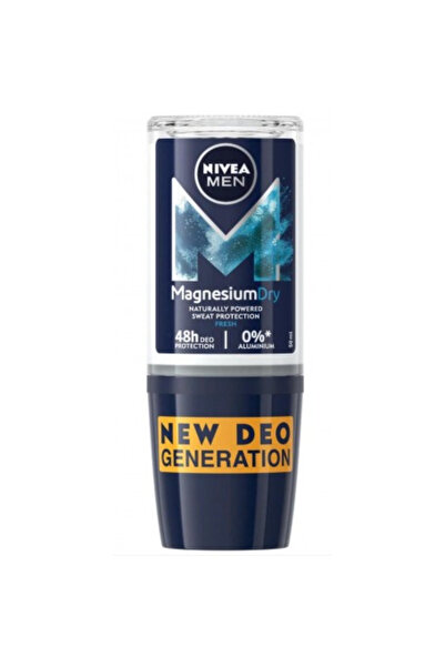 NIVEA Antiperspirant roll-on, Magnesium Dry Original, 50 ml