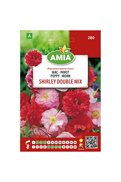 Amia Seminte de mac Shirley double Mix Amia, 0,9 g