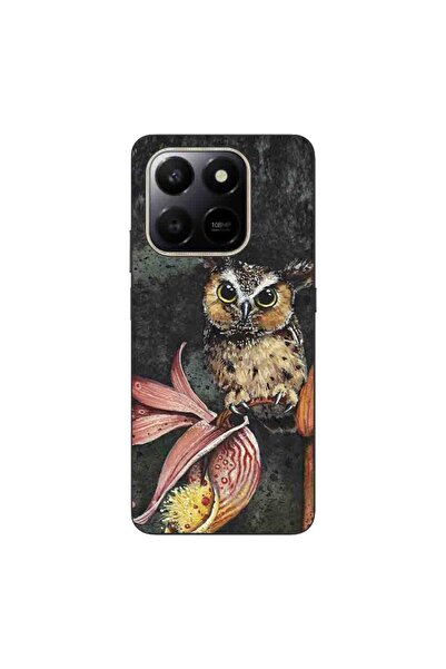 OEM Husa compatibila cu Honor X7d Silicon Gel Tpu Model Owl Painted