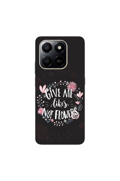 OEM Husa compatibila cu Honor X7d Silicon Gel Tpu Model Mesaj Give Me Likes