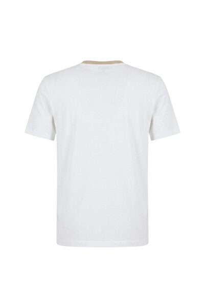 Discovery Expedition Beyaz Erkek T-Shirt D6SU-TST3105