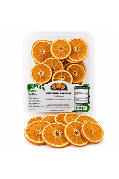 KURUTULMUŞ ŞEKERSİZ NATUREL PORTAKAL 100GR Dried Orange