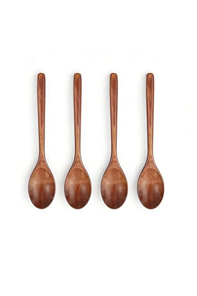 Choice3 4pcs Brown 2pcs Wooden Spoon Tableware Kitchen Cooking Utensil Tools ...