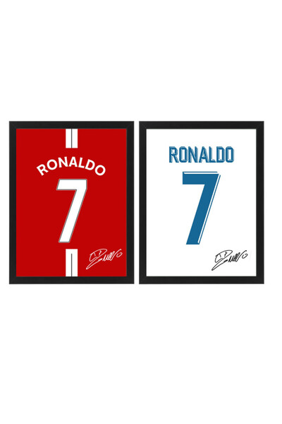 Boomah Accessories Set of 2, Cristiano Ronaldo Real Madrid & Manchester Unite...