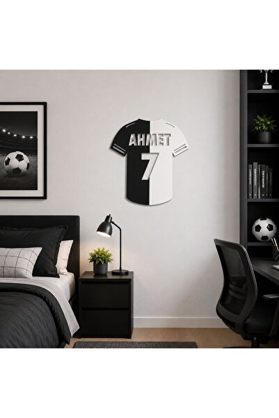 Mywallart BJK KİŞİYE ÖZEL TEK FORMA TABLO