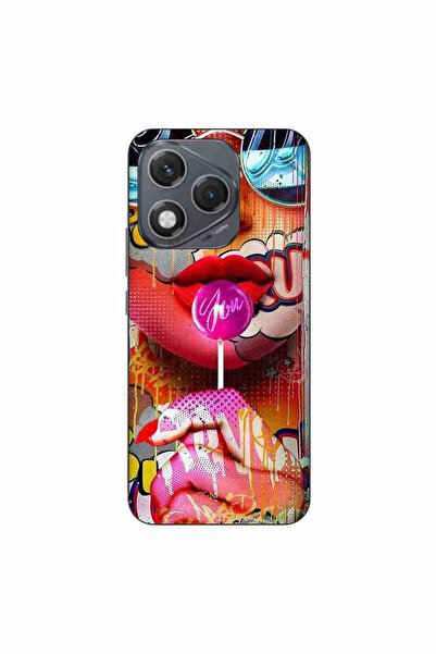 OEM Husa compatibila cu Honor 400 Lite Silicon Gel Tpu Model Pop Art Lolipop