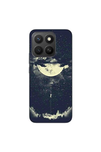 OEM Husa compatibila cu Honor X8c Silicon Gel Tpu Model Moon Climbing