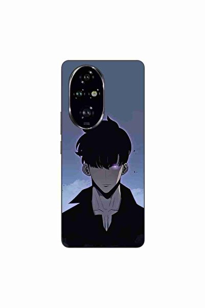 OEM Husa compatibila cu Honor 200 Pro Silicon Gel Tpu Model Solo Leveling Sun...