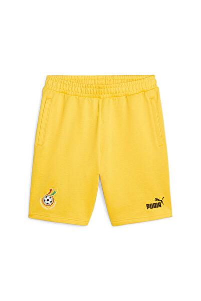 Puma Men Ghana FtblCulture Shorts - Yellow
