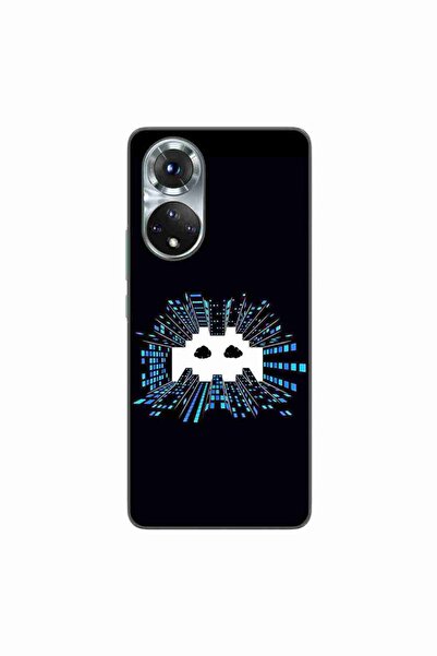 OEM Husa compatibila cu Honor 50 Silicon Gel Tpu Model Sky Invaders