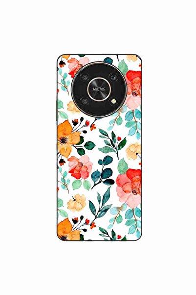 OEM Husa compatibila cu Honor X30 Silicon Gel Tpu Model Painted Flowers