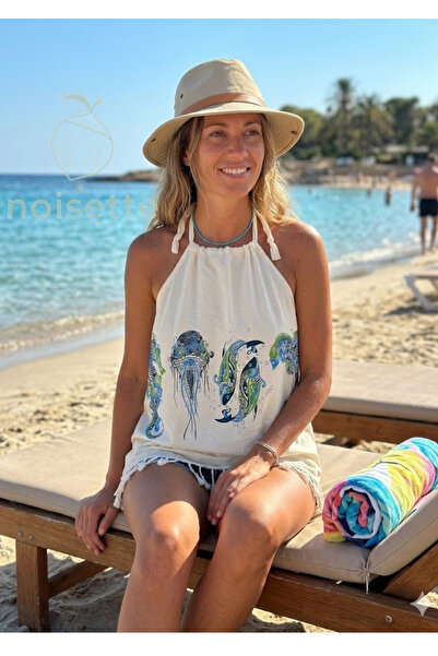 noisette Rochie de plajă Sea Creatures, amestec de bumbac și viscoză