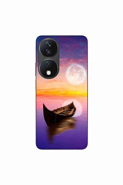 OEM Husa compatibila cu Honor X7b Silicon Gel Tpu Model Moonlit Serenity