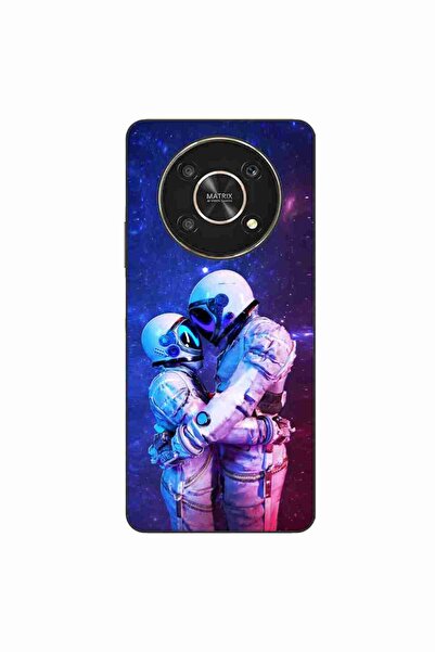 OEM Husa compatibila cu Honor X30 Silicon Gel Tpu Model Astronauts Couple