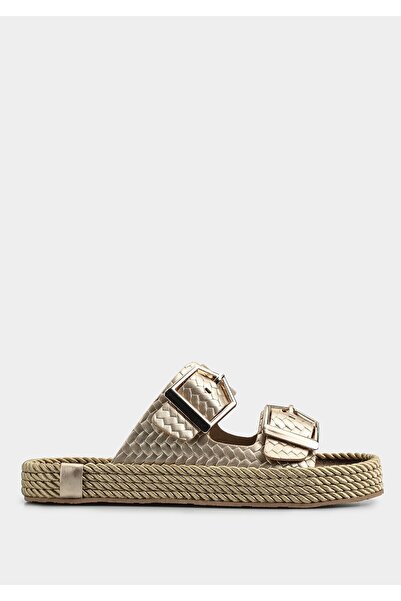 Provoq Gold Women's Slippers