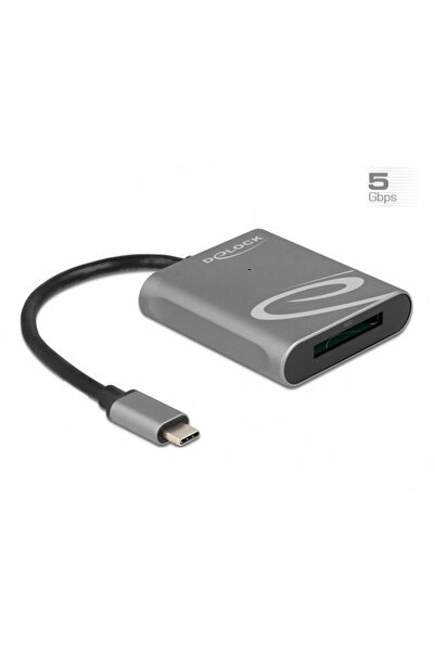 DELOCK Cititor de carduri USB 3.1-C pentru carduri de memorie XQD 2.0, 91741