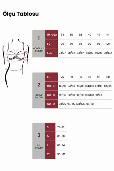 Pearlune Elegant Lace Detailed Bra & Panty Set - Women's Lingerie Set with Stylish Design