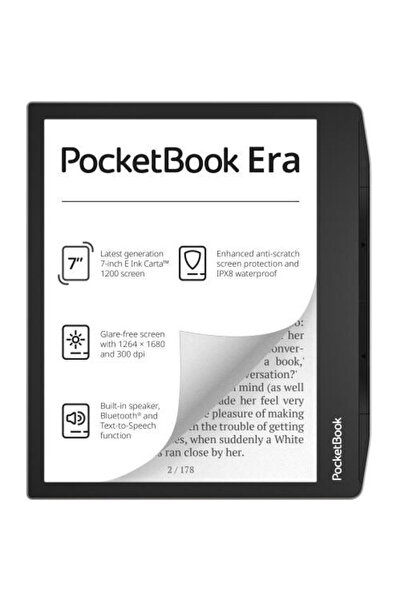 pocketbook Cititor de cărți electronice Era, ecran tactil de 7 inch, E Ink Ca...