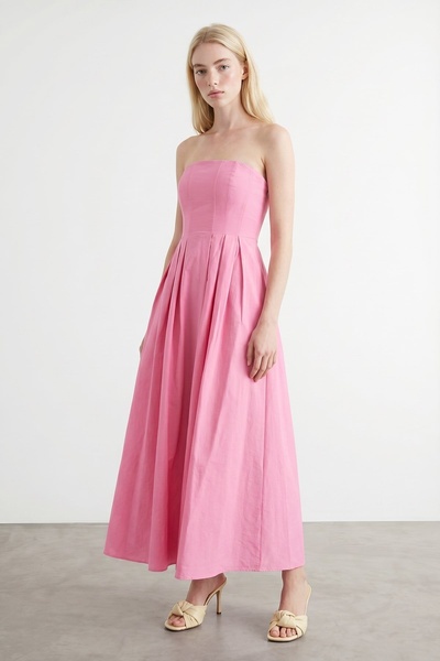 Quzu Women's Dress 31967 Pink
