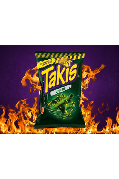 DİYARMARKET TAKİS ZOMBİE HABANERO ACI BİBERLİ SALATALIK VE MİSKET LİMONU 100G