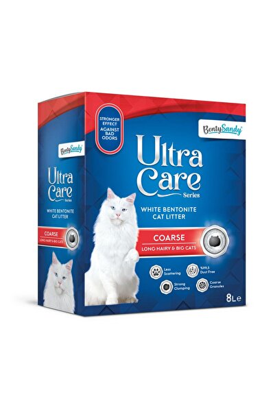 BentySandy Ultra Care Άμμος Υγιεινής Γάτας με Χοντρούς Κόκκους 8lt