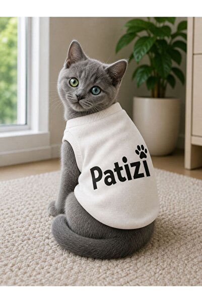 PATİZİSHOP Pet Moda Cat and Dog Tank Top |   Size S