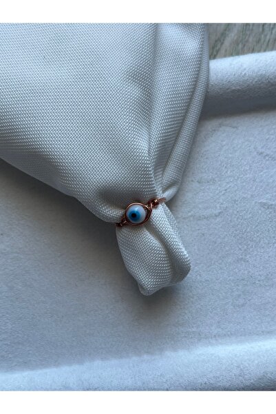 Pel Design Nazar Beaded Wire Ring Handmade