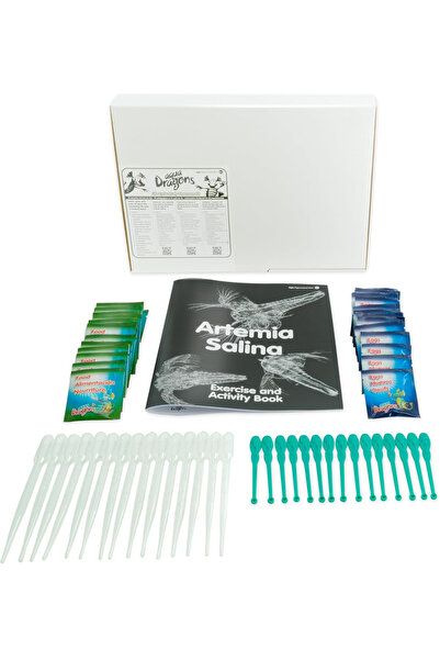 Aqua Dragons Kit educațional pentru studiarea ciclului de viață al Artemia Sa...
