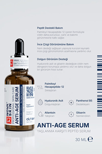 Novaskin Anti-Age & Göz Çevresi Serum Bakım Seti – 3 Ürün