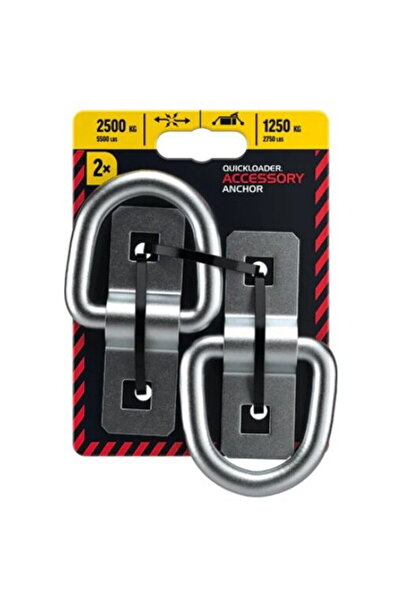QUICKLOADER QUICKLOADER anchor ring, insured weight 1250kg, 2 pcs