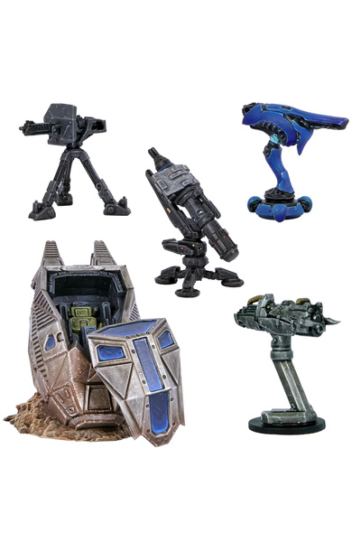 Mantic Games Halo: Flashpoint - Set de decor ODST