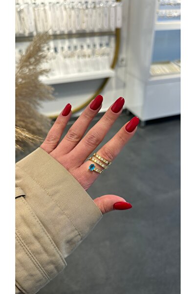 GLARE JEWELRY CO خاتم من الفولاذ المقاوم للصدأ بتصميم حلزوني مرصع بحجر الزركو...