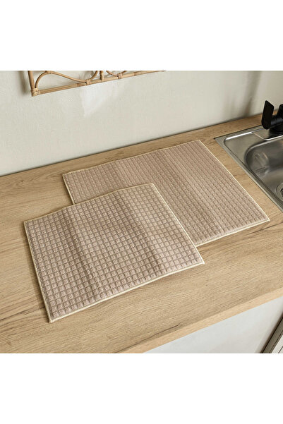 Home Box Bristol 2-Piece Microfibre Dish Drying Mat Set - 30x40 cm and 38x50 cm