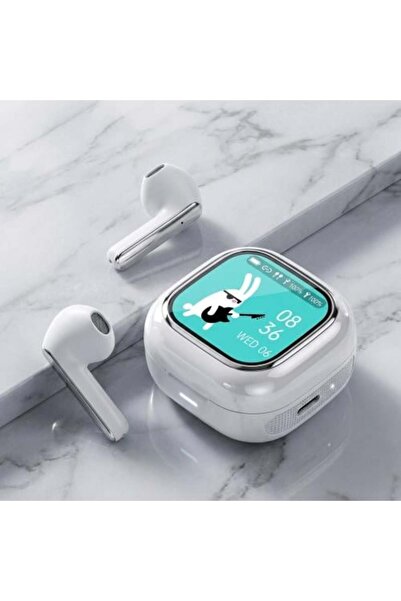 WISME Smart Airpods with Touch Screen WT-7 Noise Cancellation Supported