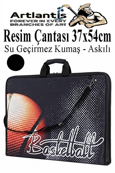 Artlantis Resim Çantası Desenli Kumaş 37x54 cm 1 Adet Teknik Resim Dosya Çant...