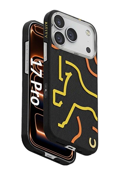 AIRITY Horse Style Bamboo Fiber Protective Case for iPhone 17 Pro – Ultra Dur...