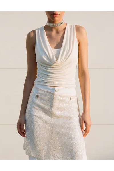 Evendi Top, Ecru