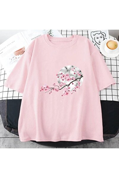 bellanova Sila Trend Unisex Black Oversize Printed T-Shirt Streetwear Comfort...