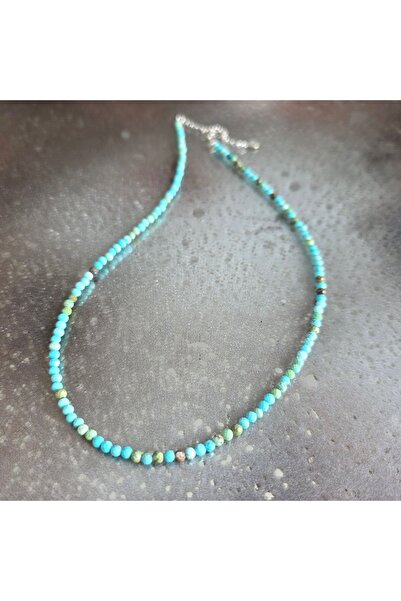DRUZY Turquoise necklace, Horizon #105
