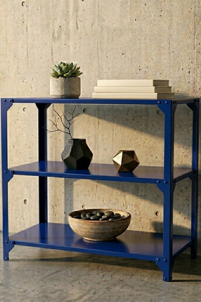 nim metal Nim Mono | Base L - Çok amaçlı depolama / raf ünitesi (80cmx80cmx40cm)