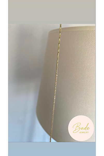 Bade Jewelry Fd Gold Thin Waterway&Snake Chain Model Tarnish-Resistant Steel ...
