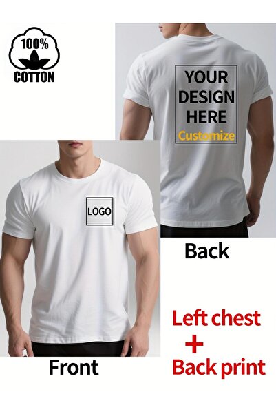 bolivia's Custom Pure Cotton T-shirt, Personalized Printing with Text, Photos...